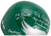 1960 Philadelphia Eagles NFL Champs Team Signed Full Size Helmet JSA Certified
