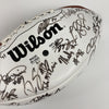 1999 Kansas City Chiefs Team Signed Football Warren Moon & Tony Gonzalez JSA COA