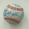 Vintage 1986 New York Mets World Series Champs Team Signed Baseball JSA COA