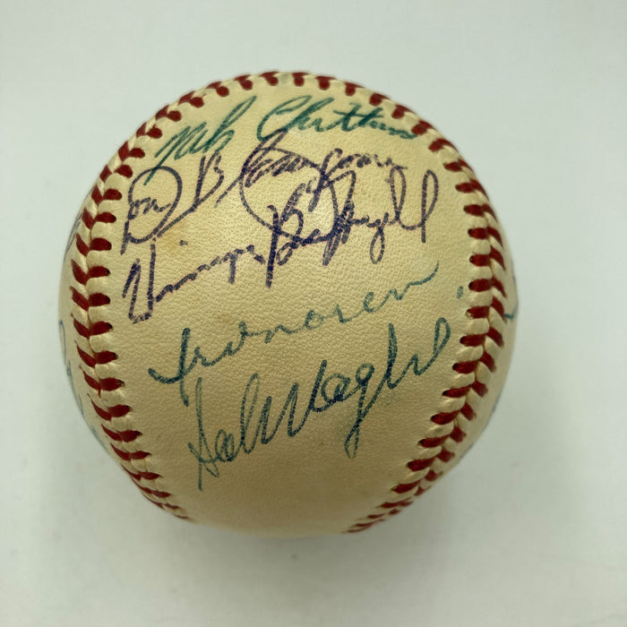 1958 St. Louis Cardinals Team Signed National League Baseball JSA COA