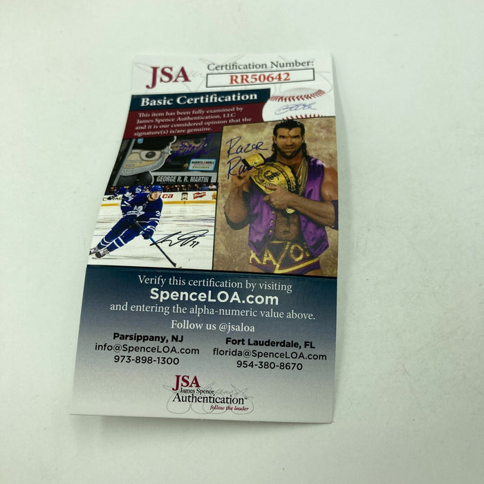 Bobby Thomson & Ralph Branca Signed National League Baseball With JSA COA