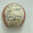 1977 NY Yankees World Series Champs Team Signed Baseball Thurman Munson JSA COA