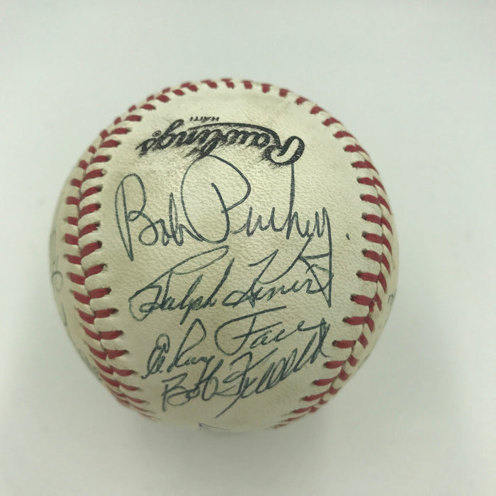 1887-1987 Pittsburgh Pirates Centennial Game Used Signed Baseball 17 Signatures