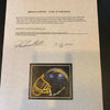 John Cappelletti Signed Game Used San Diego Chargers Helmet 1973 Heisman W/COA