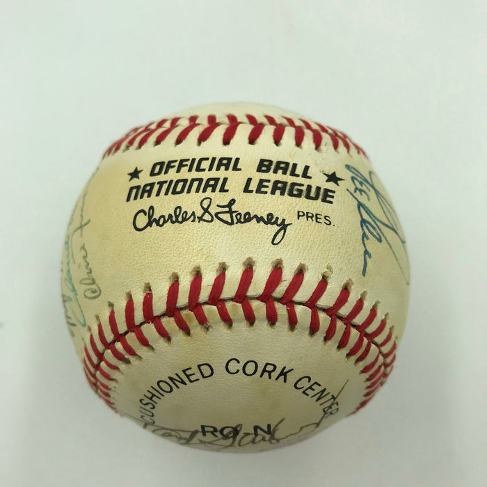 Philadelphia Phillies Hall Of Fame & Legends Multi Signed Baseball JSA COA