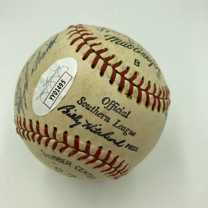 Eddie Murray Pre Rookie 1975 Asheville Orioles Signed Minor League Baseball JSA