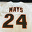 Willie Mays Signed San Francisco Giants 1989 Game Model Jersey PSA DNA COA