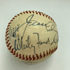 Rare Jesse Owens & Joe DiMaggio HOF Multi Signed Baseball JSA COA