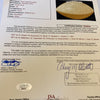 1973 Miami Dolphins Team Signed Vintage Rawlings Football 40+ Sigs JSA COA