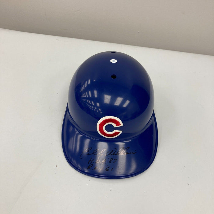 Billy Williams HOF 1987 ROY 1961 Signed Chicago Cubs Game Model Helmet Tristar