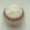 Derek Jeter New York Yankees Captains Signed MLB Baseball MLB & Steiner Hologram