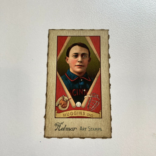 HELMAR Baseball Card MILLER HUGGINS Cincinnati Reds