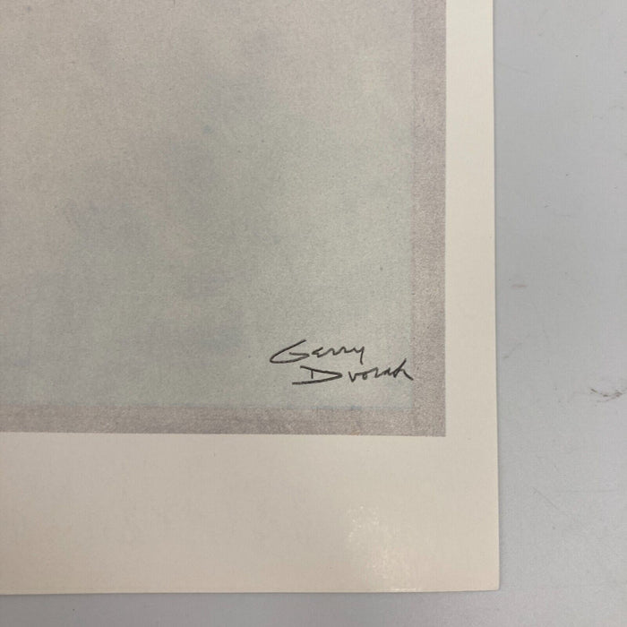 Mickey Mantle Signed 1953 Topps 16x20 Gerry Dvorak Photo Litho JSA COA