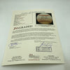 Dwayne "The Rock" Johnson Single Signed World Series Baseball JSA Graded MINT 9
