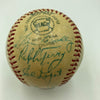 Mickey Mantle Joe Dimaggio 1972 Yankees Old Timers' Game Signed Baseball PSA DNA