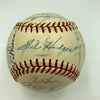 1968 New York Mets Team Signed NL Giles Baseball Nolan Ryan & Tom Seaver JSA COA