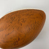 Notre Dame Fighting Irish Multi Signed Football With 134 Signatures! Beckett COA