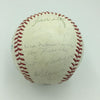 1950's Hall Of Fame Signed Baseball  29 Sigs Joe Dimaggio Lefty Grove JSA COA