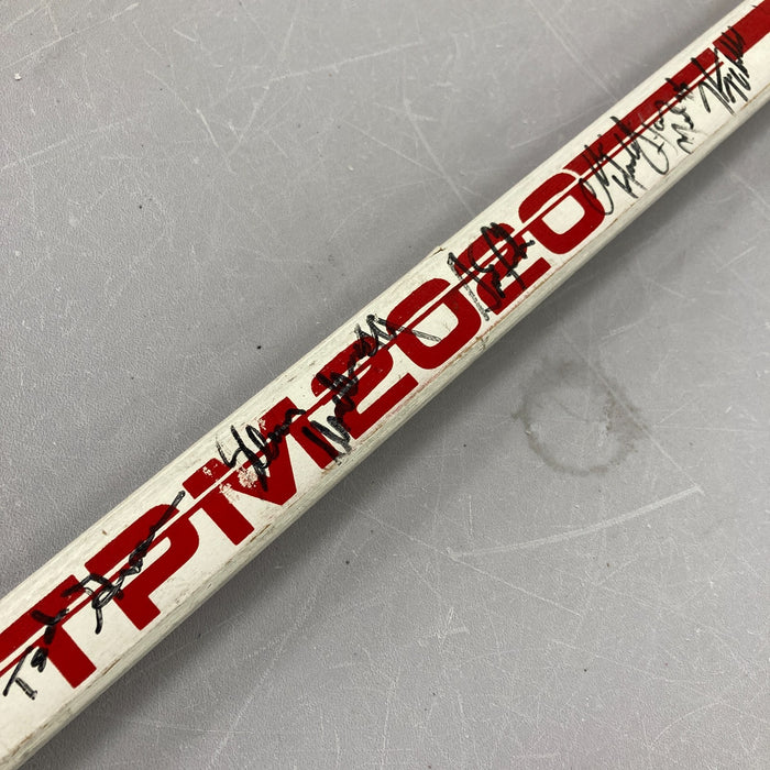 1984-85 Edmonton Oilers Stanley Cup Champs Signed Wayne Gretzky Game Stick JSA