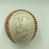 1996 New York Yankees World Series Champs Team Signed Baseball Derek Jeter JSA