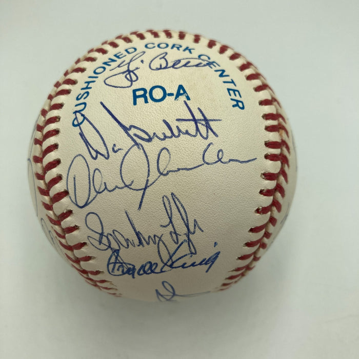 1978 Yankees World Series Champs Team Signed Baseball JSA COA