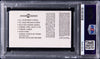 Michael Jordan NBA Debut First Game Original Ticket PSA Oct. 5, 1984