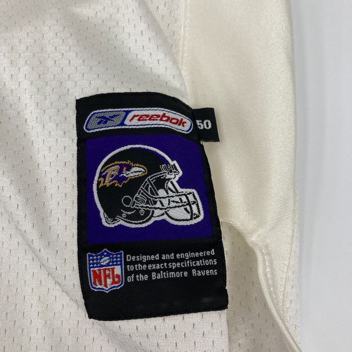 2001 Rod Woodson Authentic Baltimore Ravens Reebok Game Model Jersey