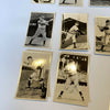 Lot Of (21) 1950's Cleveland Indians Signed Autographed Vintage Photos