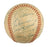 1956 New York Yankees World Series Champs Team Signed Baseball Mickey Mantle PSA