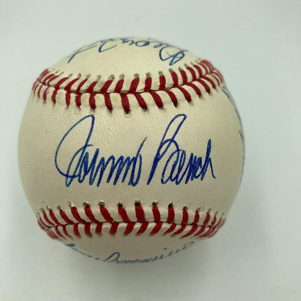 Beautiful 1976 Cincinnati Reds World Series Champs Team Signed Baseball JSA COA