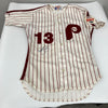 Roger McDowell 1989 Game Used Philadelphia Phillies Jersey MEARS A10 The Finest