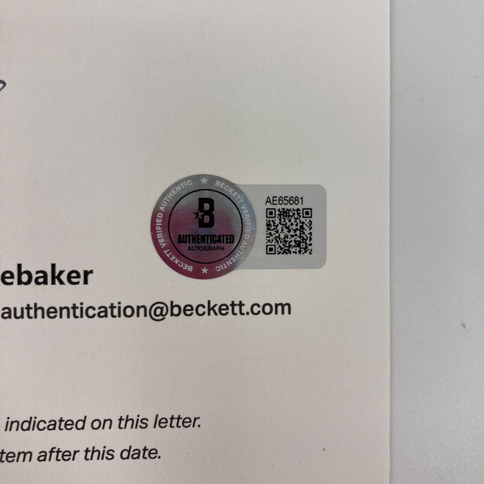 Walter Payton Sweetness Signed Vintage Wilson Football PSA DNA & Beckett COA