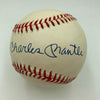 Mickey Charles Mantle Signed American League Baseball Mint Autograph JSA COA
