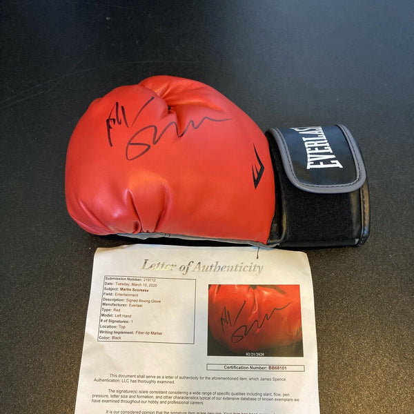 Martin Scorsese Signed Everlast Boxing Glove With JSA COA Raging Bull