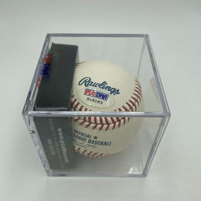 Stan Musial HOF 1969 Signed MLB Baseball PSA DNA Graded GEM MINT 10