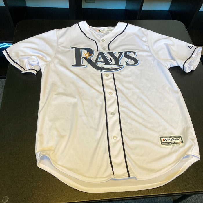 Rare 2018 Tampa Bay Rays Team Signed Autograph Jersey MLB Authenticated Hologram