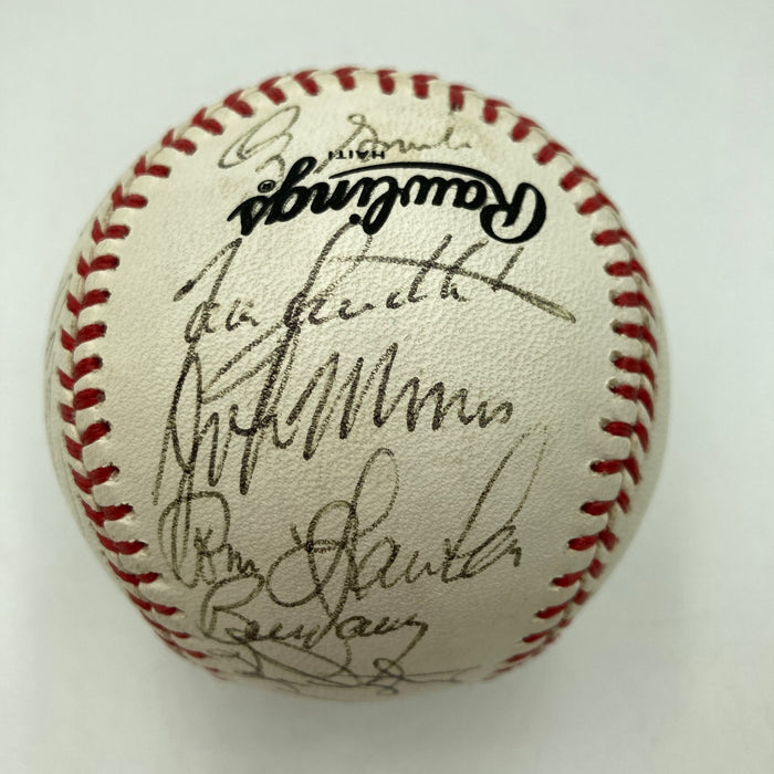 1987 St. Louis Cardinals NL Champs Team Signed National League Baseball JSA COA