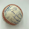 Mickey Mantle New York Yankees HOF Legends Multi Signed Baseball 28 Sigs JSA COA