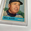 1964 Topps Walt Alston Signed Baseball Card Los Angeles Dodgers PSA DNA COA