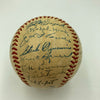 1951 Yankees World Series Champs Team Signed Baseball Mickey Mantle Rookie PSA