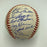 1961 New York Yankees World Series Champs Team Signed Baseball Mickey Mantle JSA