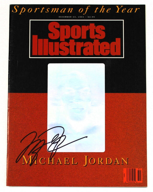 Michael Jordan Signed 1991 Sports Illustrated Magazine JSA COA