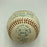 Hall Of Fame Multi Signed Baseball Harry Hooper Joe Medwick Lefty Grove JSA COA
