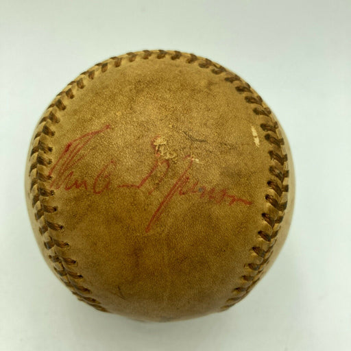 Thurman Munson Single Signed Autographed 1970's Baseball With JSA COA