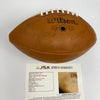 Dan Marino Pre Rookie 1980 Pittsburgh Panthers Team Signed Football JSA COA