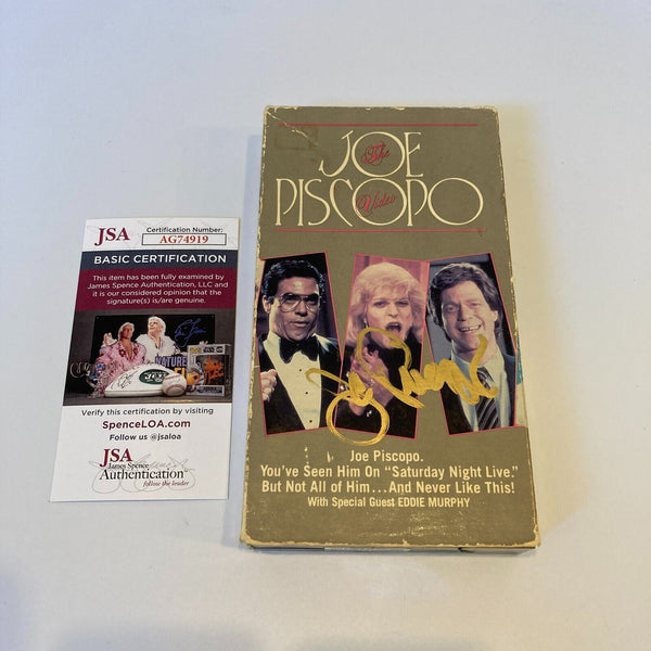 Joe Piscopo Signed Autographed Vintage VHS Movie JSA COA