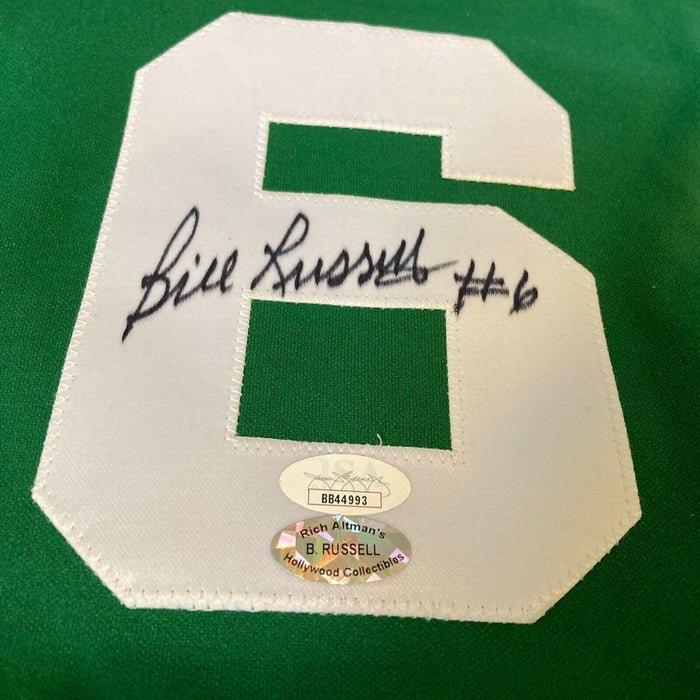 Bill Russell Signed Authentic 1962-63 Mitchell & Ness Boston Celtics Jersey JSA