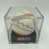 Beautiful 500 Home Run Signed Baseball Mickey Mantle Ted Williams PSA 9 MINT