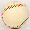 Hank Aaron & Eddie Mathews Signed 1960's National League Giles Baseball JSA COA