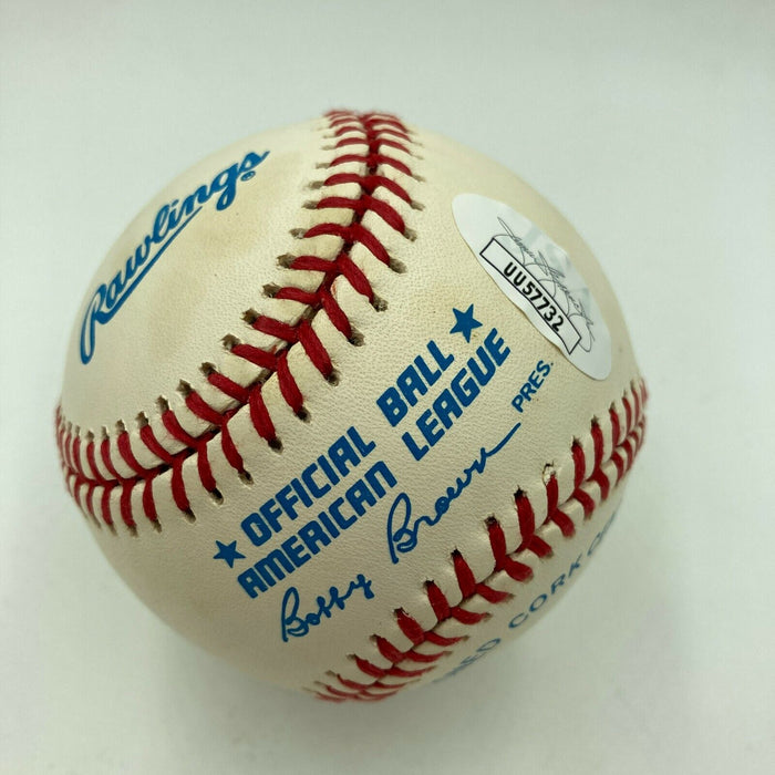 Frazier Robinson Signed Official Major League Baseball Negro League Legend JSA